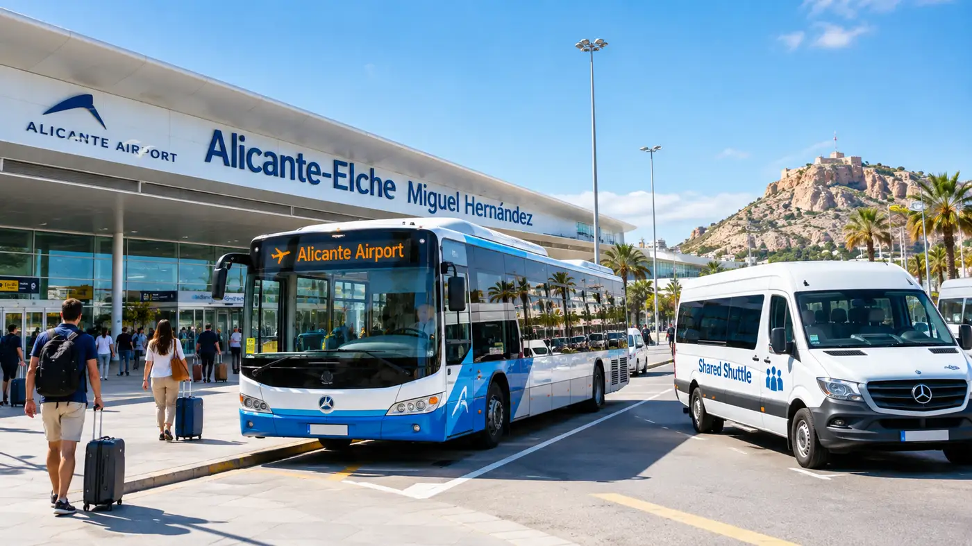 Alicante Airport Bus and Shared Shuttle Services Guide