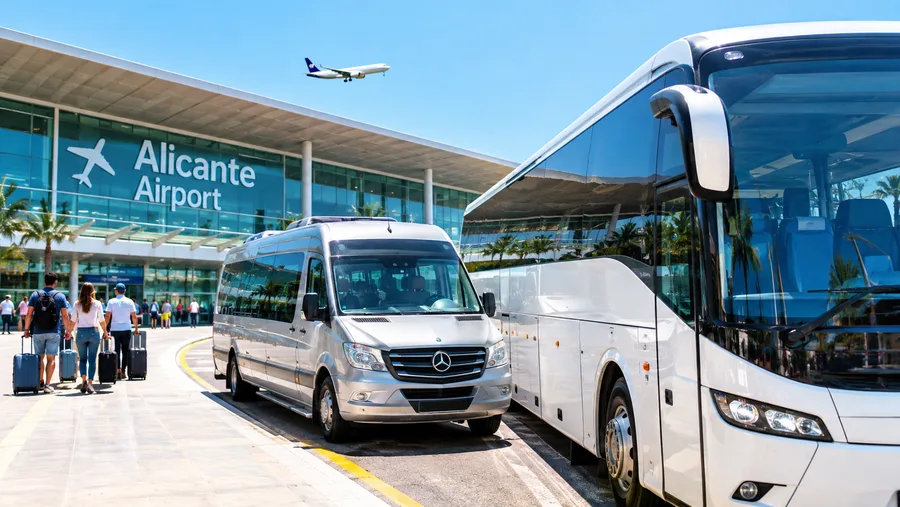 Alicante Airport Minibus and Coach Transfers for Groups