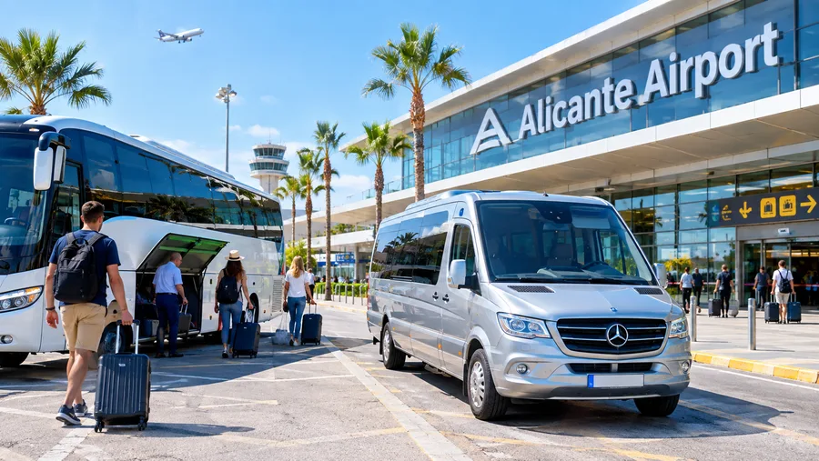 Alicante Airport Minibus and Coach Transfers for Groups
