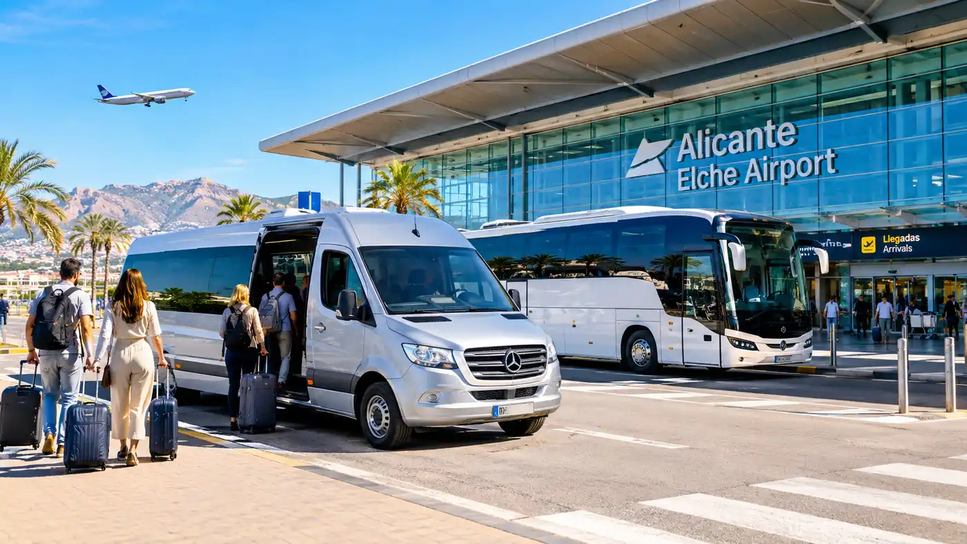 Alicante Airport Minibus and Coach Transfers for Groups