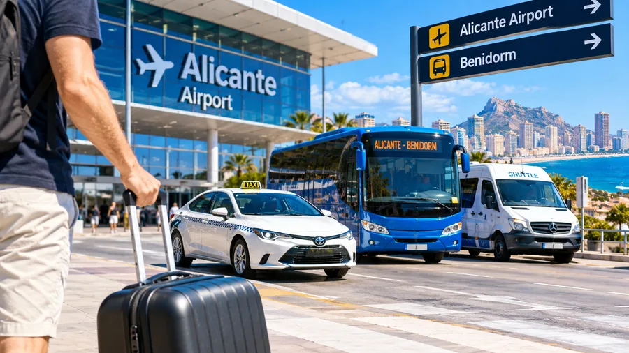 Alicante Airport to Benidorm: Transfer, Taxi, Bus and Shuttle
